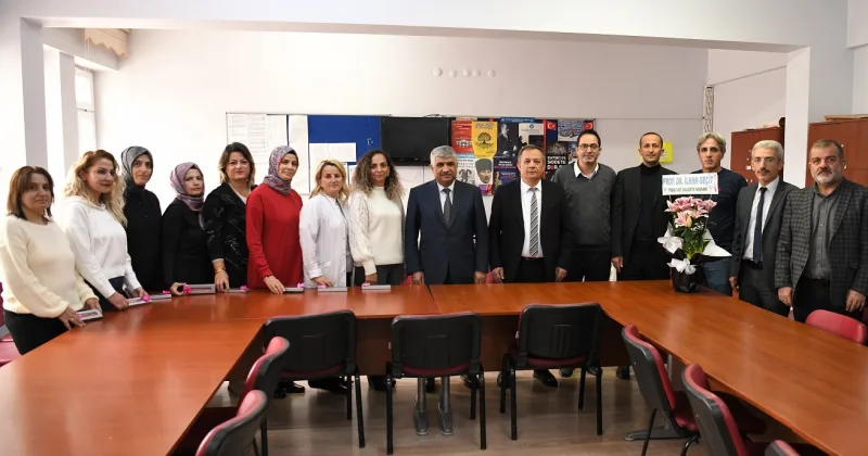 YEŞİLYURT BELEDİYESİ ÖĞRETMENLER GÜNÜNÜ KUTLADI